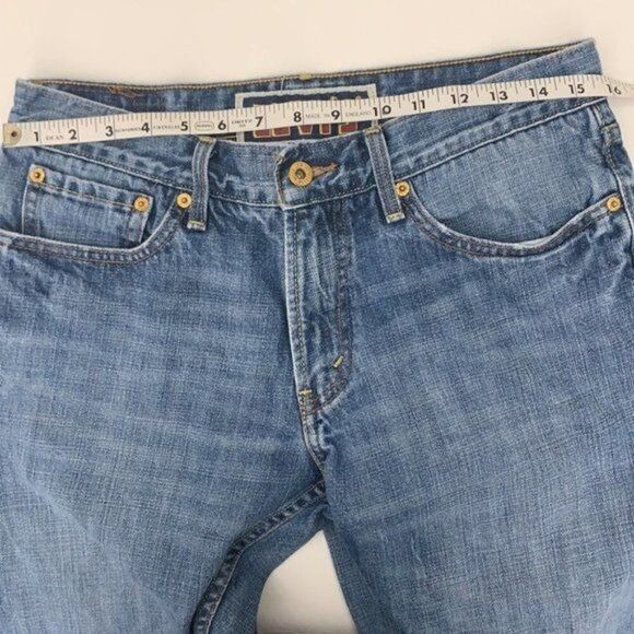 Levi’s Men Slim Fit Straight Leg Blue Jeans Size 32 W /34L - Picture 8 of 11
